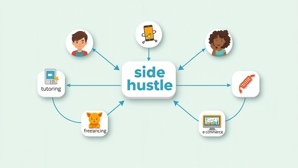 side hustle idea comparison chart
