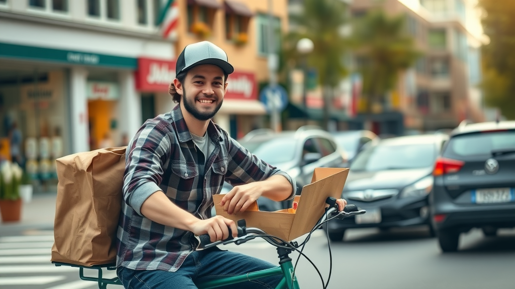 easiest side hustle food delivery gig worker