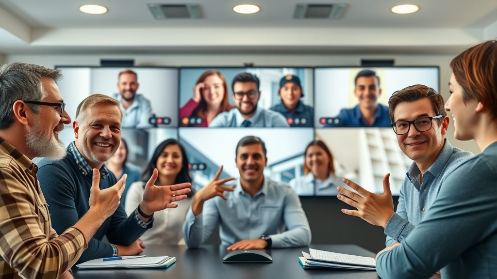 diverse adults engaged in online focus group via video call, friendly discussion, paid focus group, get paid for your opinion, extra cash, easy side jobs