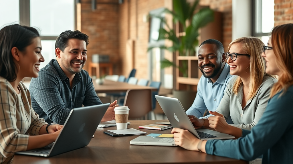 side hustlers collaborating to overcome challenges